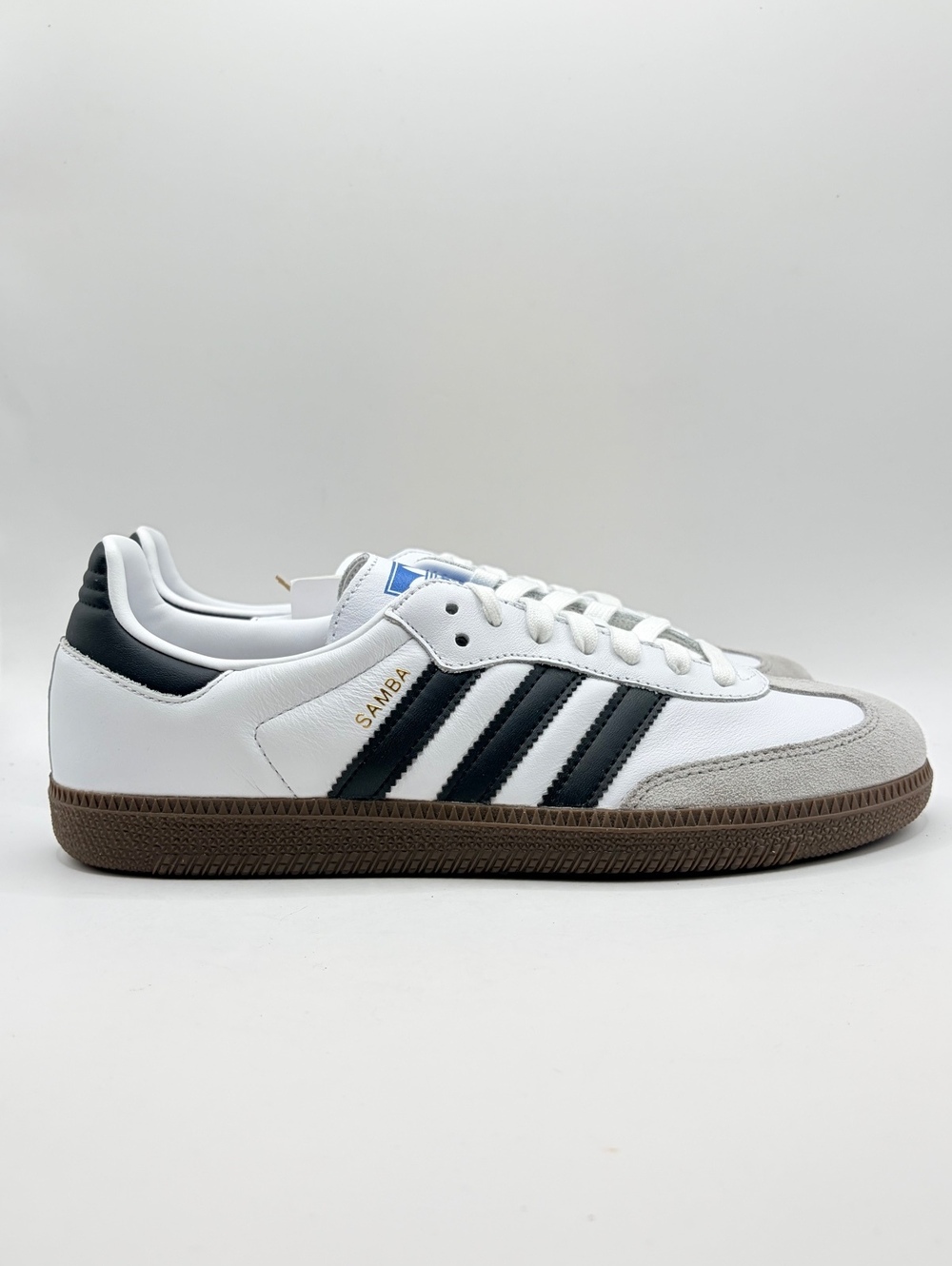 Adidas Samba OG Mens 8 Womens 9 White Black Gum B75806 New With Box